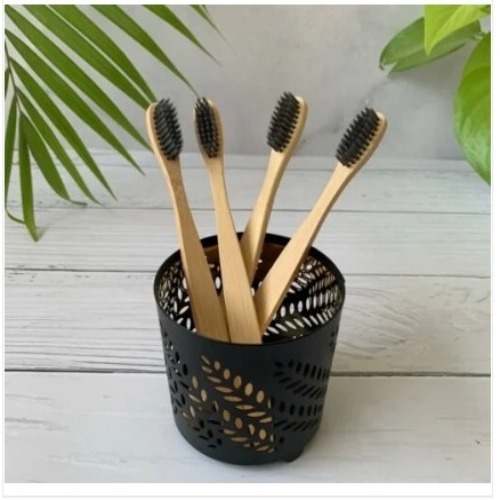 Biodegradable Bamboo Toothbrush - Bristle Color: Multiple