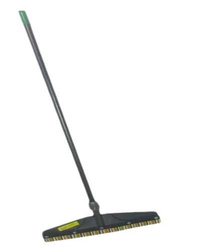 Black Floor Wiper - Stainless Steel Rod, Plastic & Rubber Blade, Multicolor | Easy to Clean, Ideal for Floor Cleaning
