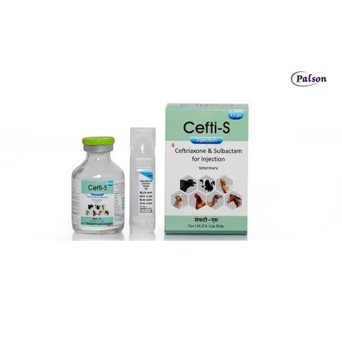 Ceftriaxone Sulbactam Antibiotic Veterinary Injection