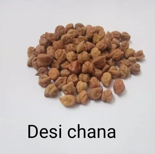 Desi Chana - A Grade Whole Pulses | 100% Purity, Brown Color, Common Cultivation Type, Fresh for Cooking
