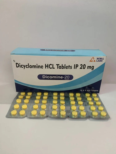 Dicyclomine Hydrochloride Tablets By Xcell Labs