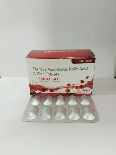 Ferrous Ascorbate, Folic Acid And Zinc Tablets