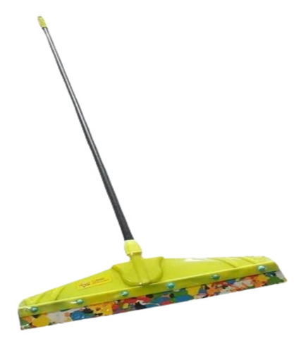 Foam Rubber Floor Wiper - Stainless Steel Rod Plastic and Rubber Blade Multicolor | Easy to Clean Ideal for Floor Usage