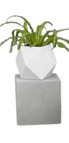 Garden Planters - Low-Weight, Glossy White Finish | Easy to Clean, For New Planting