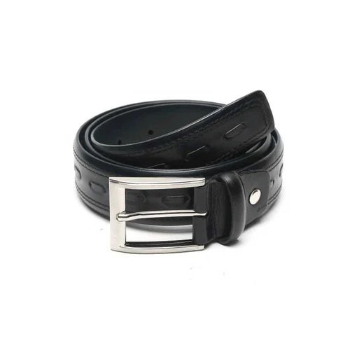 LX35-952 Mens Plain Leather Belt