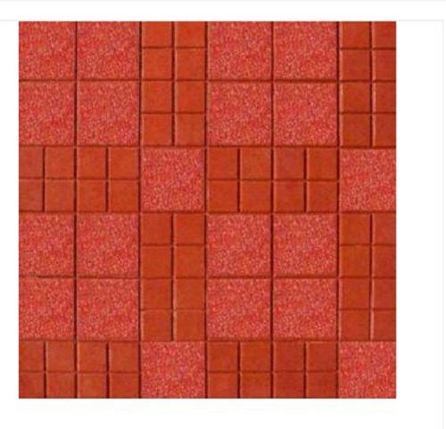 Mosaic Chequered Tiles - Gloss Finish, Custom Size | Long Lasting, Easy to Wash, Non-Slip, Low Maintenance
