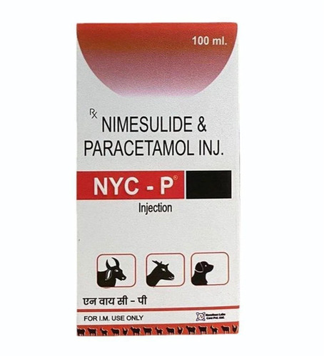 Nimesulide Paracetamol Veterinary Injection 100 ml