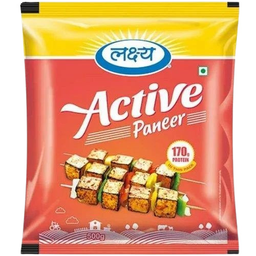 Paneer Packaging Pouch - Polyethylene (PE), 8x12 Inches | Printed Design for Durable, Reliable Packaging Solutions
