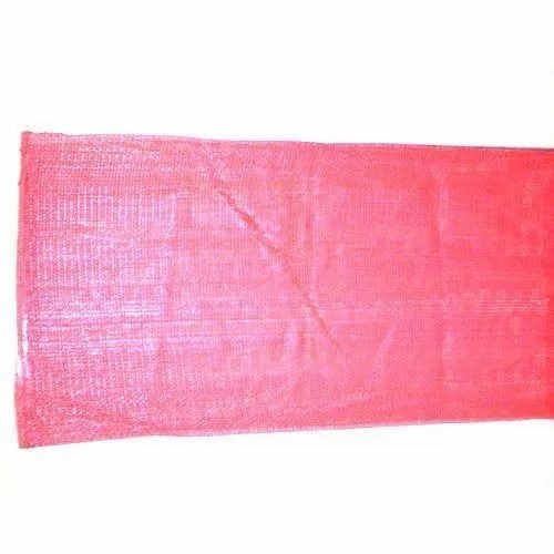 PP Leno Bag - Polypropylene Material Capacity Upto 50 kg Available In Orange and Pink Industrial Use in Agriculture Suitable for Vegetables and Fruits