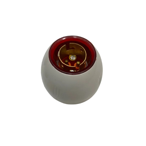 Fancy Bulb Holder - 2 Amp Angle Holder, B22 Base, White | Ideal for Home & Hotels