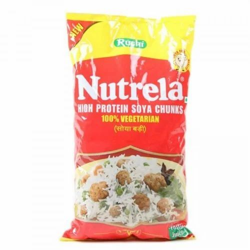 Nutrela Soya Chunks Packaging Pouch