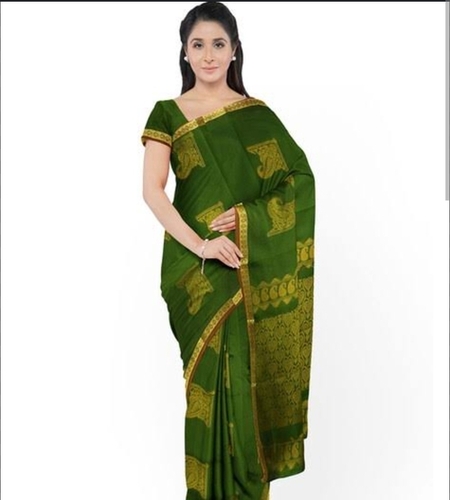 Premium Design Cotton Saree - Color: All