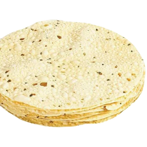Tasty Papad - Udad Dal, 7 Inch Round, Yellow Color, 400 Grams | Deliciously Salty Snack for Adults, Children, and Old-Aged Consumers