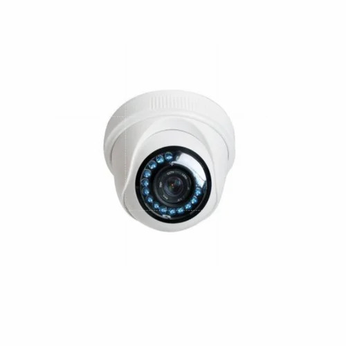 Dome Indoor Wired Camera - 1.4 MP Digital, Plastic Material, Wall Mounted, 10-15 m Range, Alarm Feature, Ideal for Hotels, Offices, Restaurants, and Schools