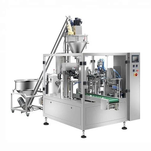 Automatic Standup Pouch Rotary Pick Fill Seal Machine