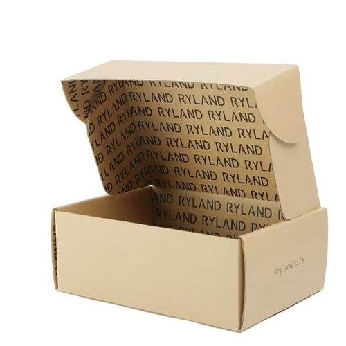 Brown Color Paper Box