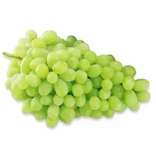 Green Grapes - Organic A Grade, 2 Kg Carton Packaging | Whole Fruit with Sweet Taste, Vibrant Green Color, Store in Cool and Dry Place