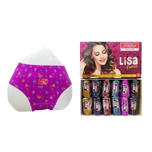 Ladies Printed Cotton Panties - Cotton Fabric, Stylish Design, Comfortable Fit | Printed Pattern for Everyday Wear, Ideal for Women