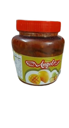 Mango Fruit Pickle - 500g Plastic Jar, Gingelly Oil Infused, Good Quality with Fresh Mango Ingredients