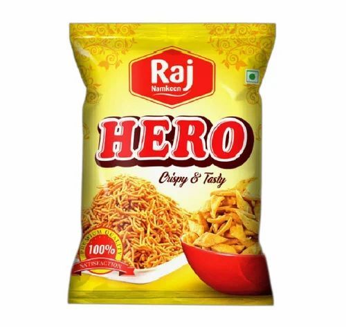 Namkeen Packaging Pouch - Plastic, Printed Design | Durable Material for Efficient Storage and Preservation of Snacks