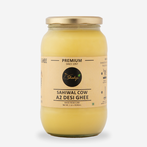 Shahji Ghee - A2 Sahiwal Cow Ghee- 1 litre