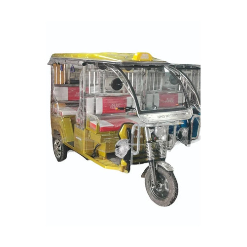 Stainless Steel Body E Rickshaw