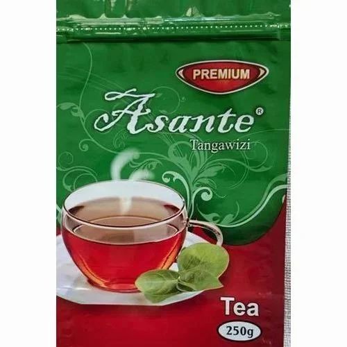 Tea Packaging Pouch - Plastic, Printed Design | Durable Material for Secure and Attractive Tea Storage