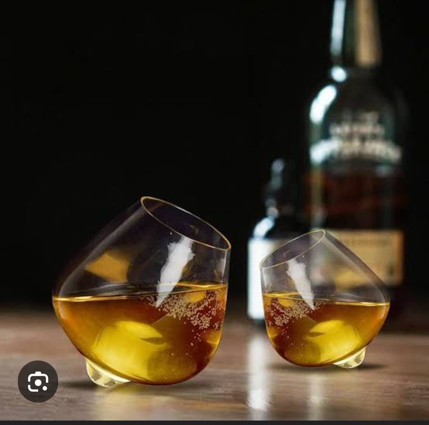 Tip-Toe Whiskey Glass