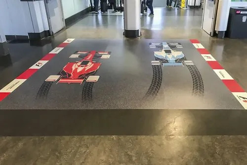 Vinyl Floor Graphics Printing Service