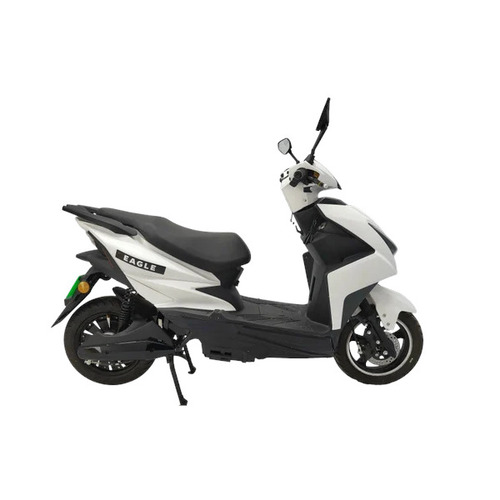 White Electric Scooter