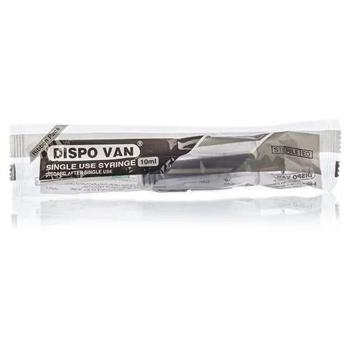 10 ml Dispo Van Syringe - New Disposable Equipment for Hospital and Clinic Use | Single Use Versatile Applicability Quality Assurance