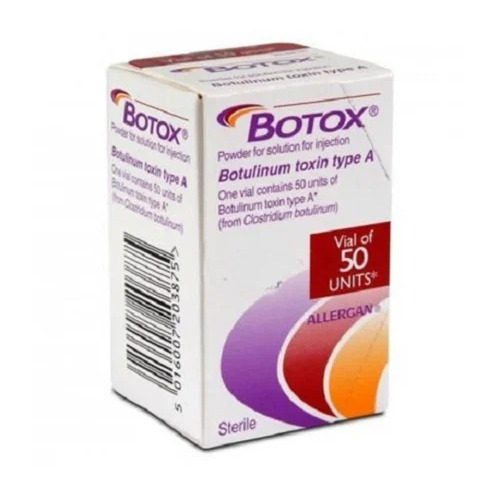 Botulinum Toxin Type A - 50 Iu Injectable Lyophilized Powder | Prescription Only, Effective For Chronic Migraine Relief, Reduces Sweat Production