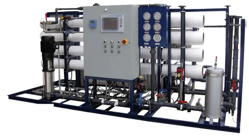 Industrial Reverse Osmosis Plant - Color: Blue