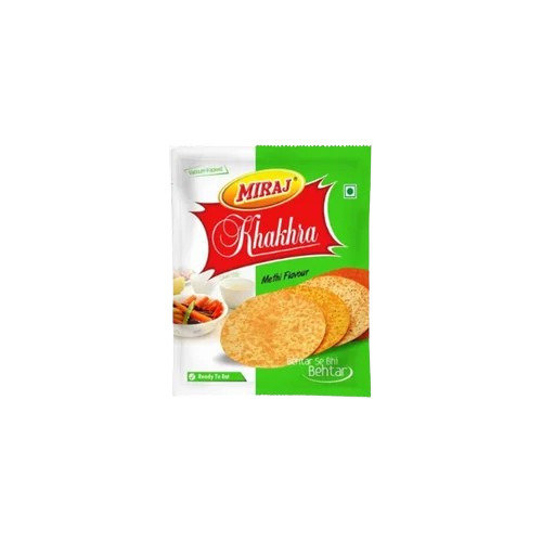 Khakhra Packaging Pouch - Plastic , Printed Design for Versatile Food Packaging Solutions