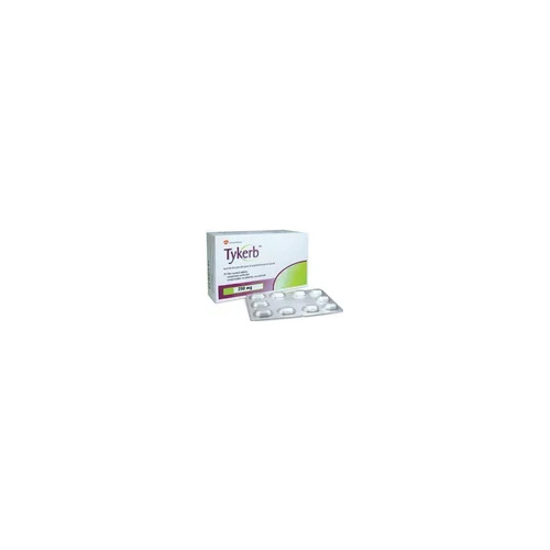 Lapatinib Tablets - 250mg Strength, 30 Film Coated Tablets | Allopathic Medicine, Doctor's Dosage Guidance, Suitable for Adults and Women