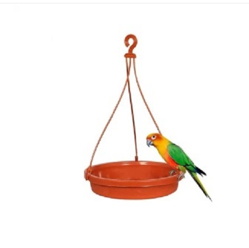 Metal Planter - Red Glossy Finish, Metal Material | Easy to Clean, Ideal for Gifting, Tested for Quality Parameters, Timely Delivery
