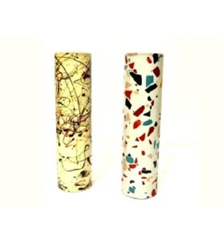Printed Fridge Magnet Planter - Metal, Glossy Finish | Decorative Design, Low Price, Long Lasting For Ideal Planting Solutions