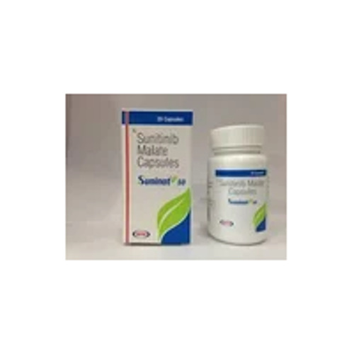 Sunitinib Malate Tablets - 50mg, Dosage as Prescribed, Suitable for Adults and Aged Persons