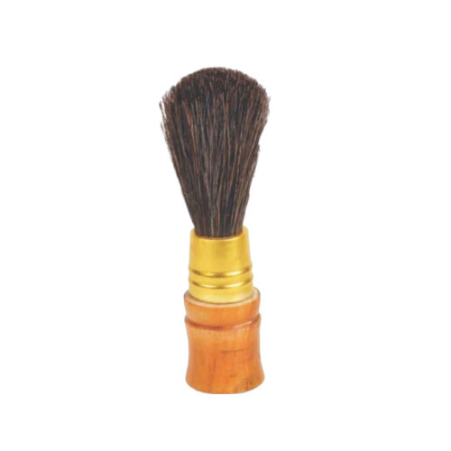 Venus 777 Barber Shave Brush - Wooden, 2.5 Inch Bristle, Brown and Golden Color | Designed for Men, Multiple External Uses