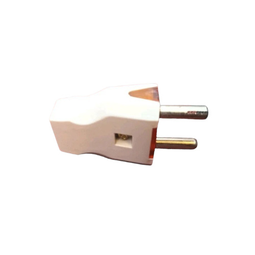 White 2 Pin Plug