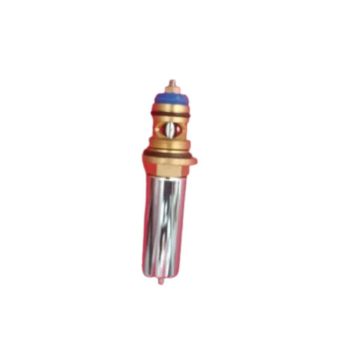 Brass High Flow Flush Bottom Valve - 2 Inch, Silver+Golden Color Coated, 5mm Thickness for Efficient Water Flow Regulation