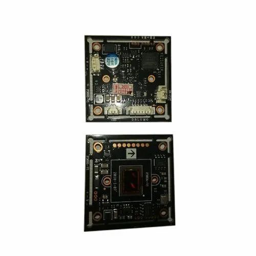 307 Camera Pcb Board - White, 38x38 mm Size, AHD/TVI/CVI Video Output, -20 to +60Â°C Operational Temperature, 12V Voltage, 95 mA Current