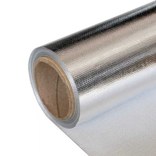 Aluminum Coated Fiberglass Fabric