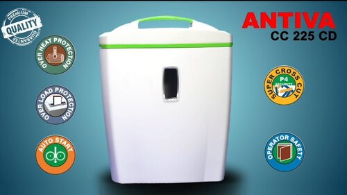 Antiva CC 225 CD Small Office Paper Shredder-Cross Cut 