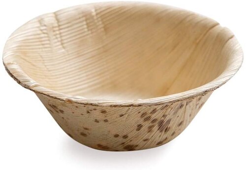 Areca Leaf Bowl - Color: Wooden