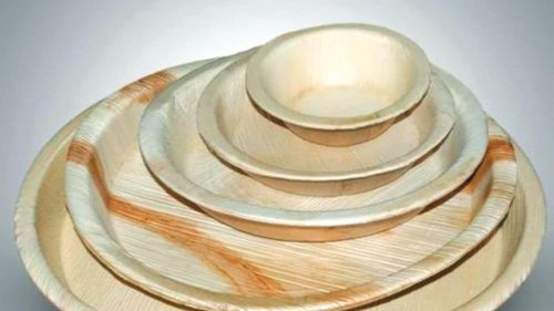 Areca Leaf Plates - Color: Wooden