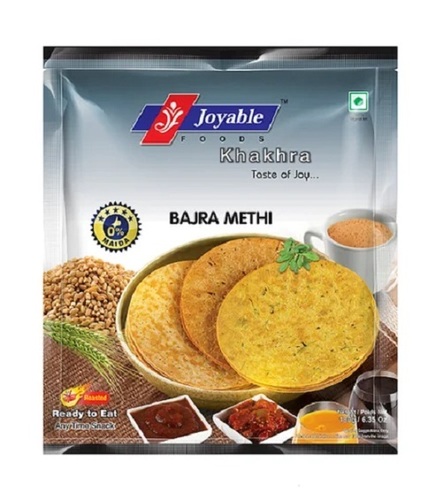 Bajra Methi Khakhra - Crispy Vegetarian Snack, Salty Flavor | Tasty Indian Style, Made from Bajra and Methi for a Crunchy Delight