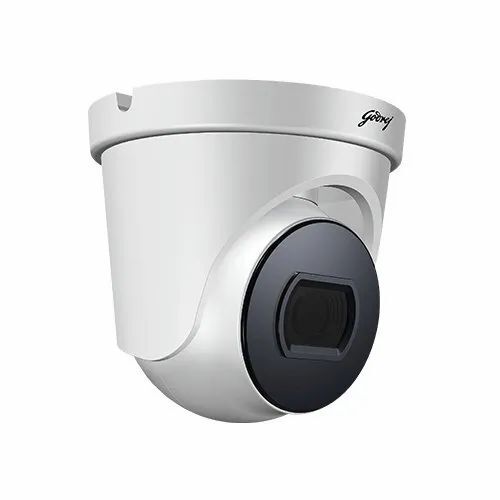CCTV Dome Camera - 1/2.7" CMOS Sensor, 16mm Fixed Lens, White Plastic Body | IP66 Rating, Suitable for Airports, Hotels, Outdoor Use, Offices, and Schools