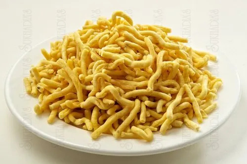 Chagan Magan Bhavnagari Gathiya Namkeen - Vegetarian, Crispy Texture, Salty Flavor | Food Grade, Originating from India