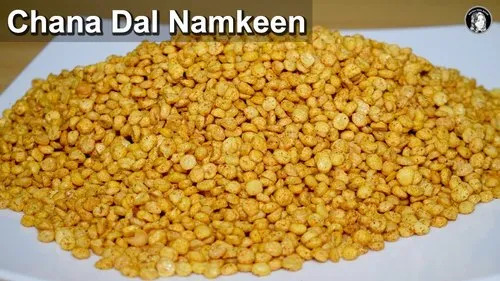 Chagan Magan Chana Dal Namkeen - Salty, Crispy Texture | Highly Vegetarian, Food Grade, 100% Tasty Snacks from Pure Chana Dal